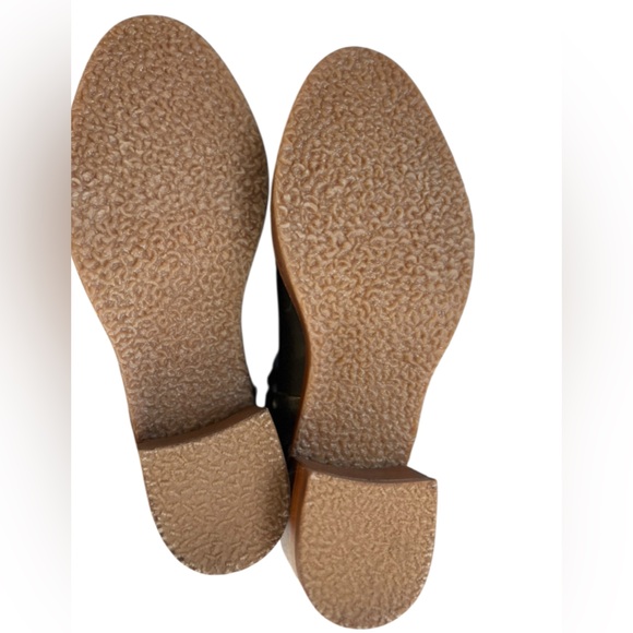 Frye Camryn Tall Shaft Harness Boots Black Leather in Sz 9 - Picture 5 of 12